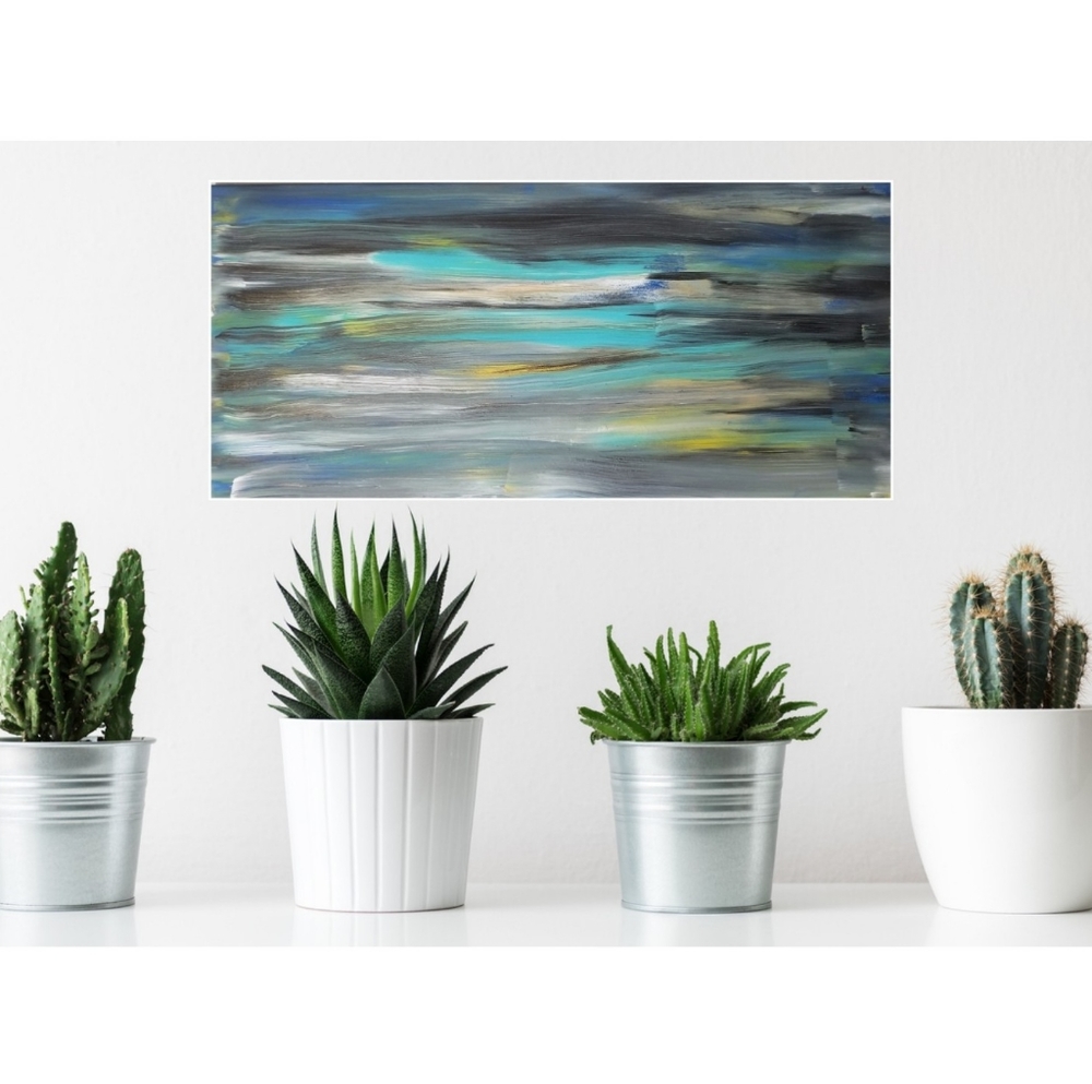 Original Abstract Acrlyic Painting